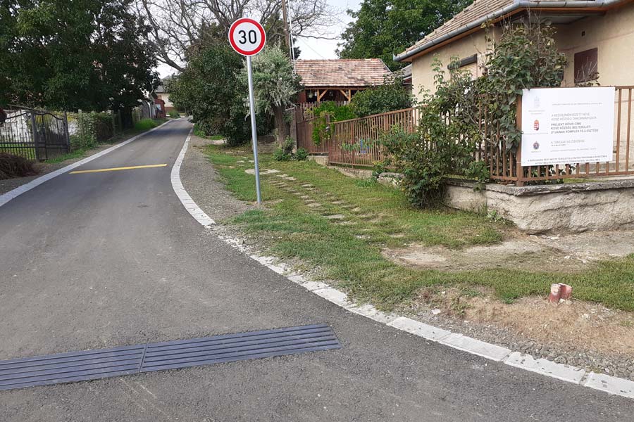 Megújultak Kosd utcái