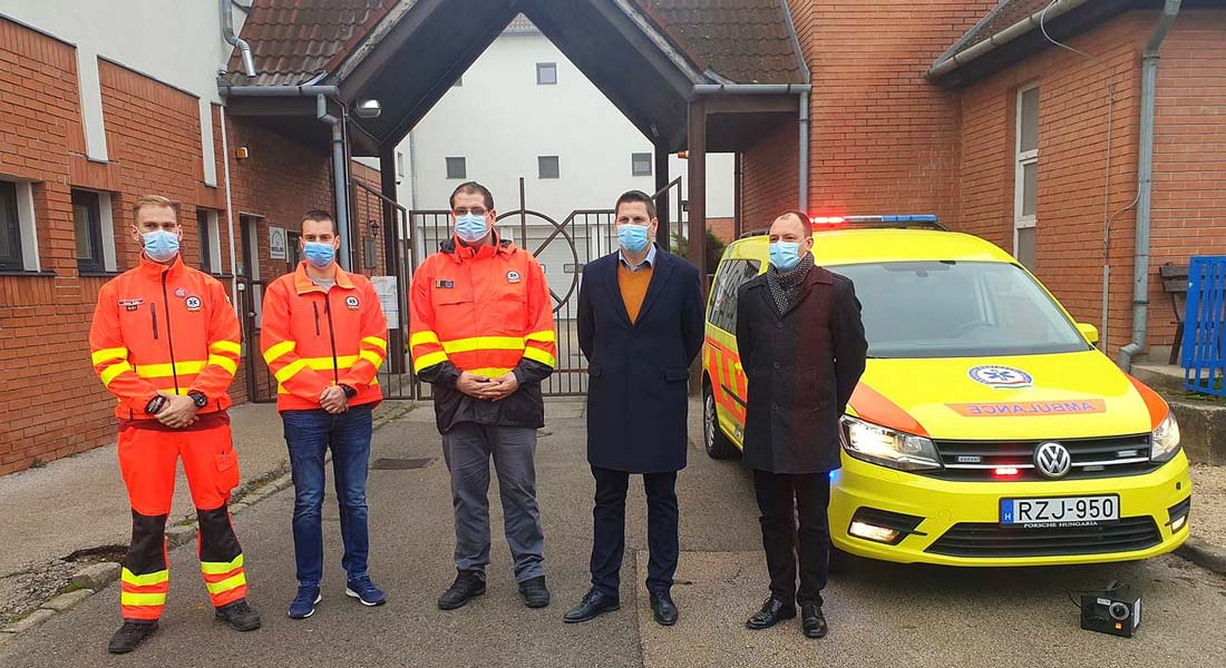 Újabb eszközökkel támogatják a Fejér megyei mentősök munkáját