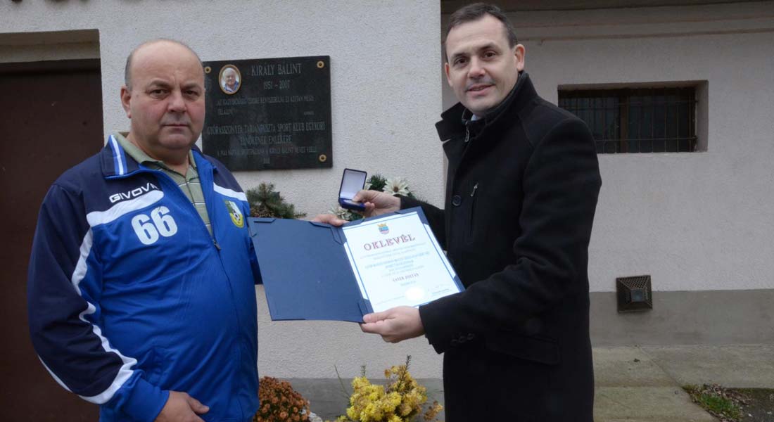 Győr-Moson-Sopron Megye szolgálatáért díj – Gayer Zoltán