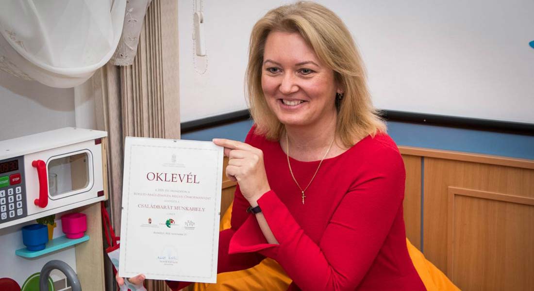 Családbarát munkahely lett a Borsod-Abaúj-Zemplén Megyei Önkormányzat