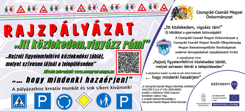 „Itt közlekedem, vigyázz rám!” – Új táblákkal a gyermekek biztonságáért