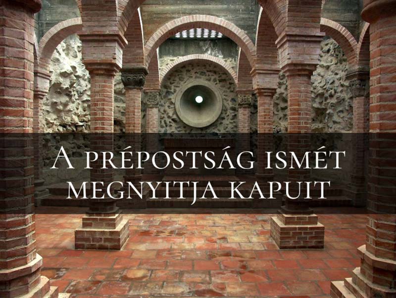 Újra látogatható lesz a dömösi prépostság altemploma