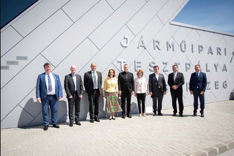 Célegyenesben a Zalazone tesztpálya építése