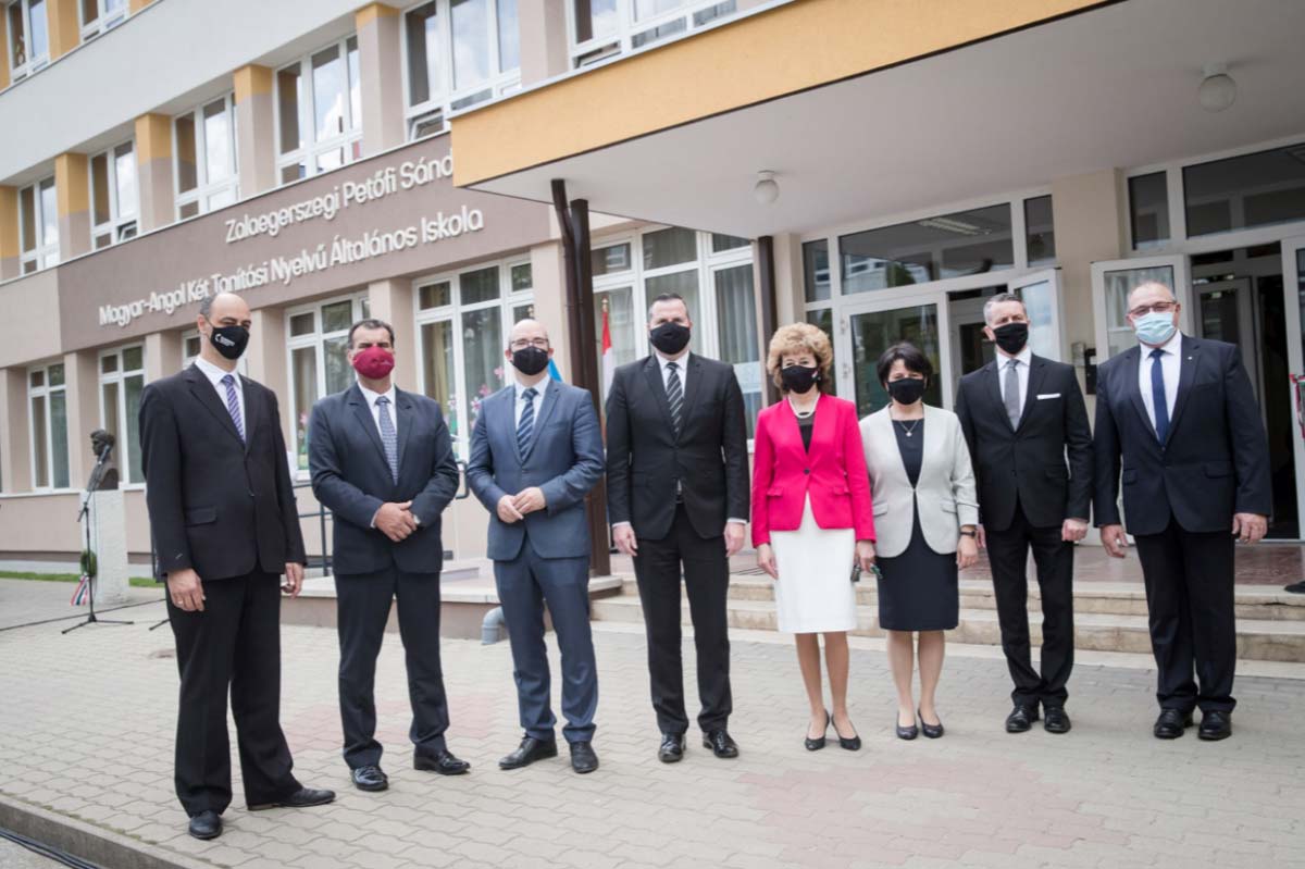 Energetikai korszerűsítés a Petőfi Sándor Székhelyiskola