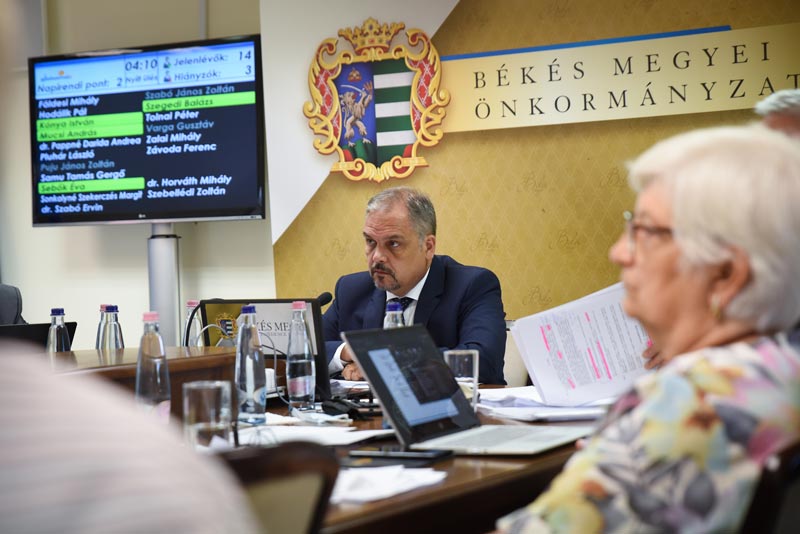 Döntés született a következő évek fejlesztéseiről a júniusi békési megyegyűlésen