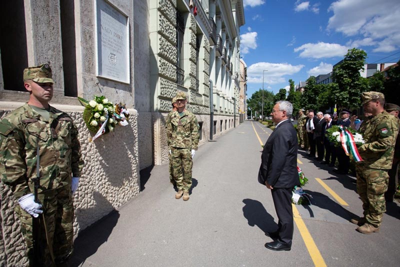 Nagy Imrére és társaira emlékeztek Debrecenben