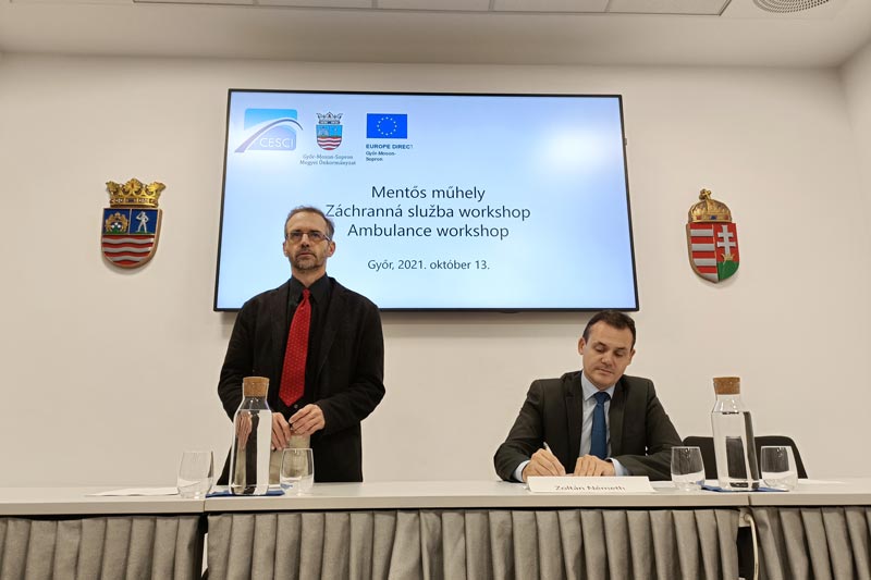 Szlovák-magyar mentős műhely