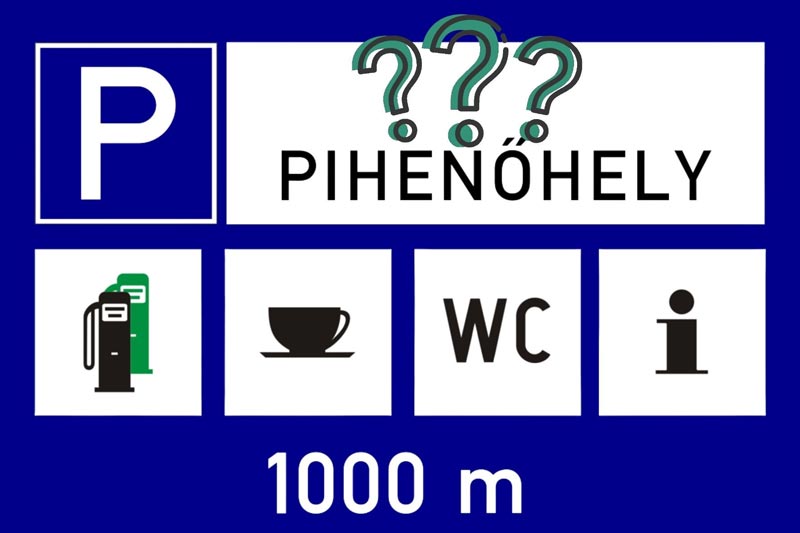 Nevezzen el pihenőhelyet az M4-es gyorsforgalmi úton