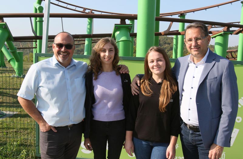 Kárpátaljai fiatalok vendégeskedtek a zalaszabari élményparkban