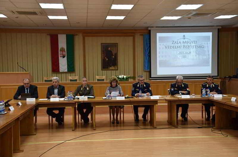 Ülésezett a megyei védelmi bizottság Zalában