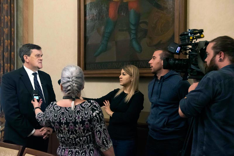 Easydoor sajtótájékoztató