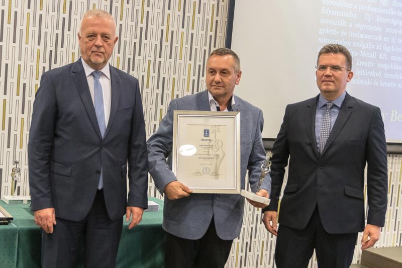 Átadták az iparkamara 2020-as megyei díjait Bács-Kiskunban