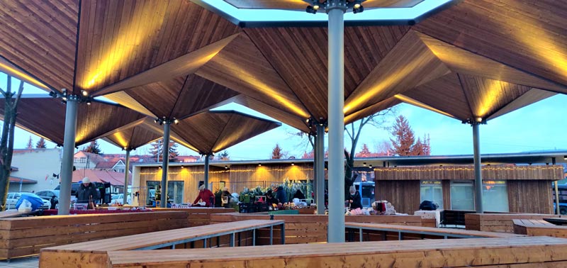 Befejeződött a budakeszi piac fejlesztése