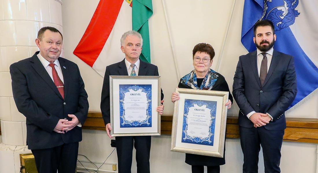 Dr. Balogh Lajos lett a 2021-es év embere Vas megyében