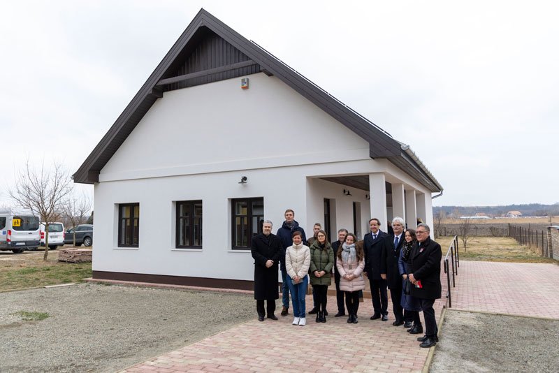 Átadták a hévízgyörki zarándok-turista pihenőhelyet