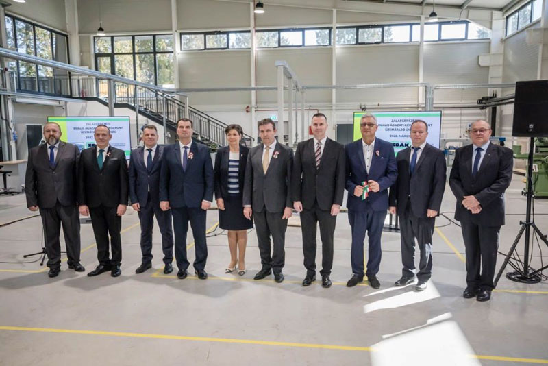 Felavatták a zalaegerszegi duális ágazati képzőközpontot