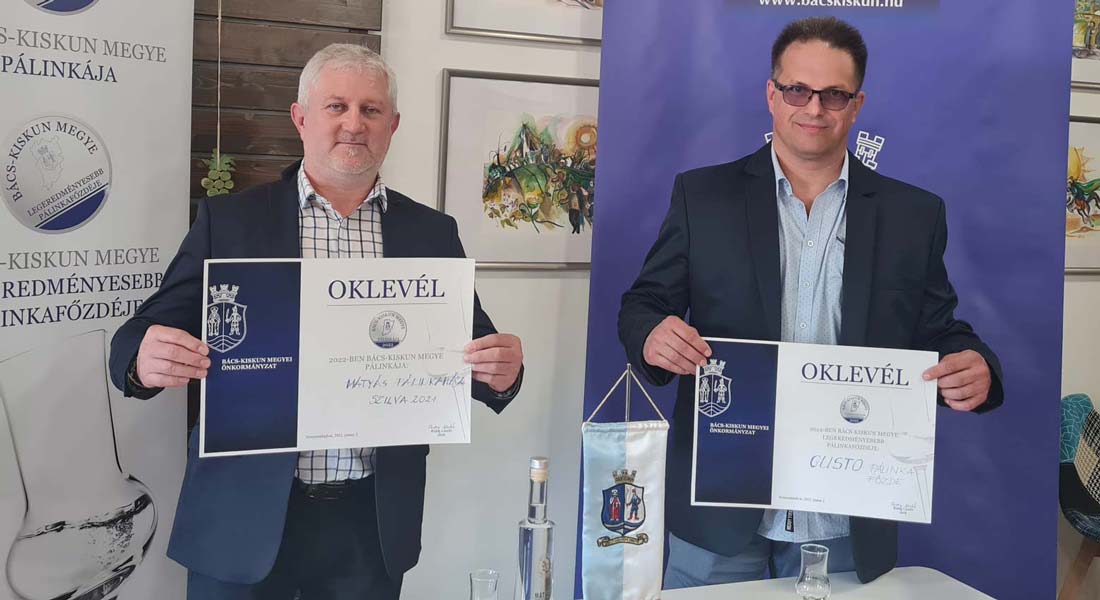 Kiválasztották Bács-Kiskun Megye Pálinkáját és legjobb főzdéjét
