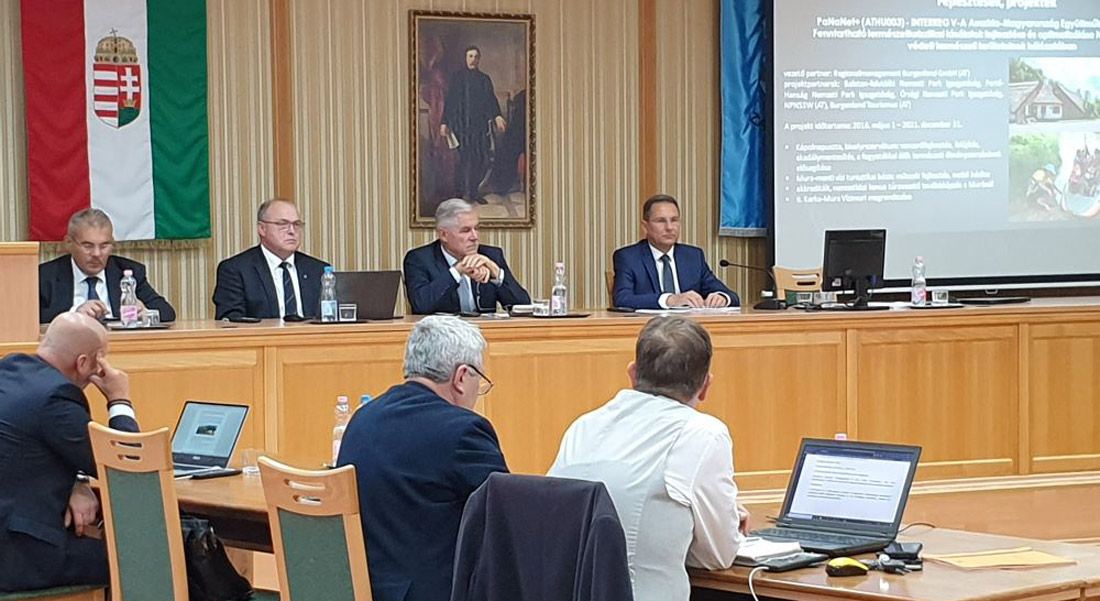 Két nemzeti park tevékenységéről is beszámolót hallgatott meg a testület Zalában