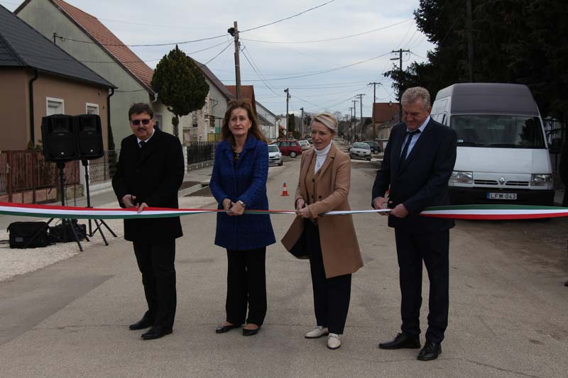 Korszerűsítették a csapadékvíz elvezető hálózatot Bábolnán
