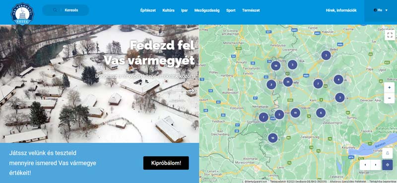 Új funkcióval bővült a Vas vármegyei értéktár honlapja