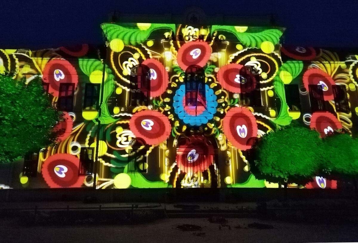 Hajdúnánásra érkezett a „Fények éjszakája”