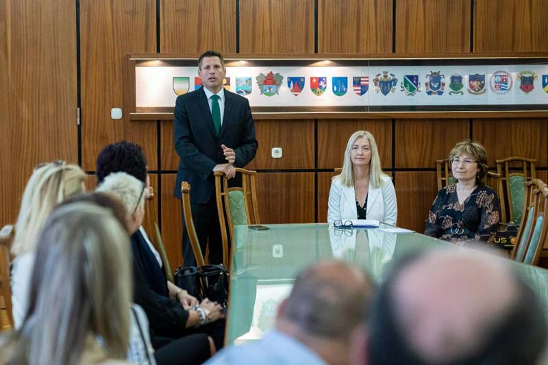 A Vármegyeházán vették át megbízólevelüket a bírósági ülnökök