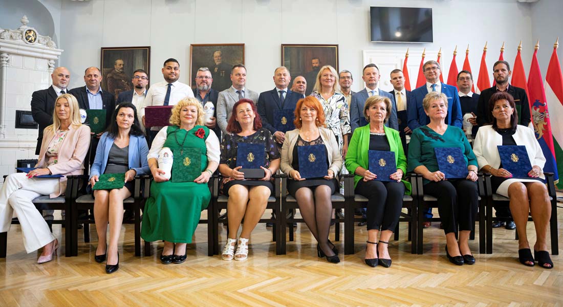 Vármegye napja, díjakkal