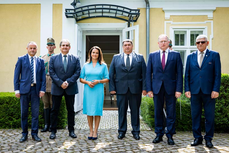 Nógrád vármegye helyzetéről egyeztetett Novák Katalin köztársasági elnök