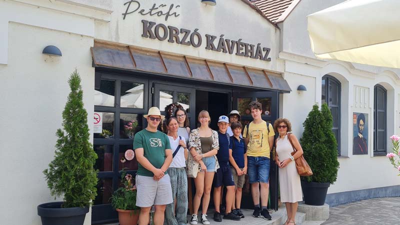 Kovászna megyéből érkeztek diákok