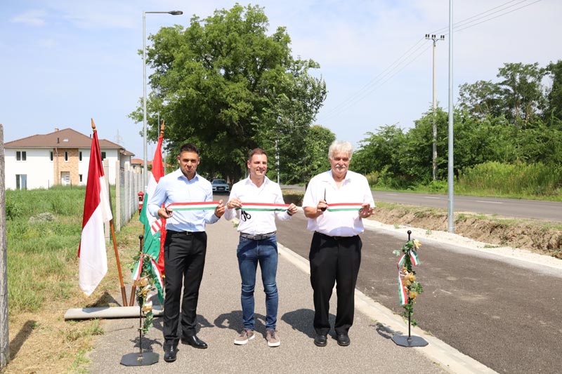 Elkészült a gödi Nemeskéri-Kiss Miklós út közvilágítása