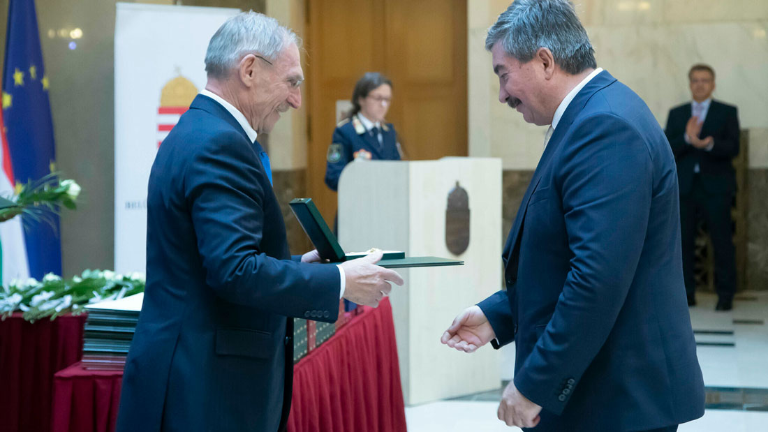 Állami kitüntetésben részesült Pajna Zoltán