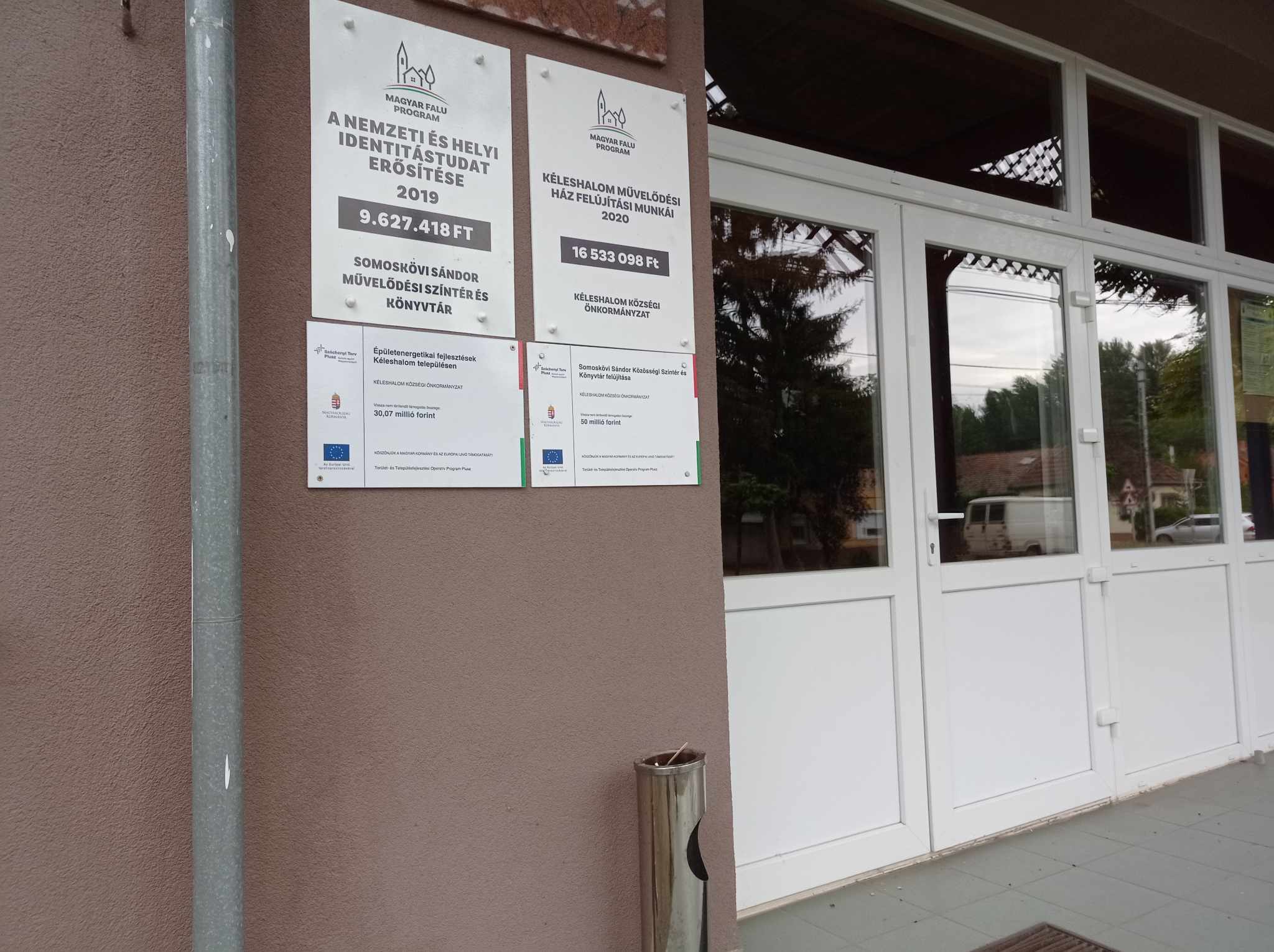 Épületenergetikai fejlesztések Kéleshalom településen