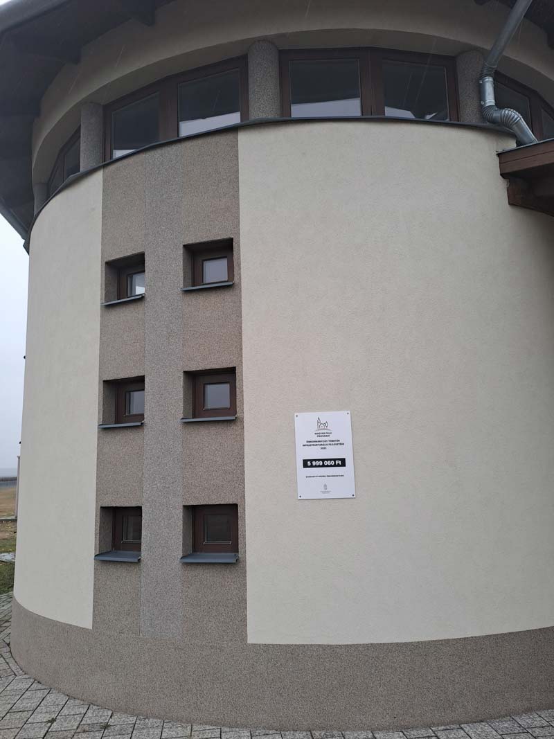 Temető felújítása Kaskantyún