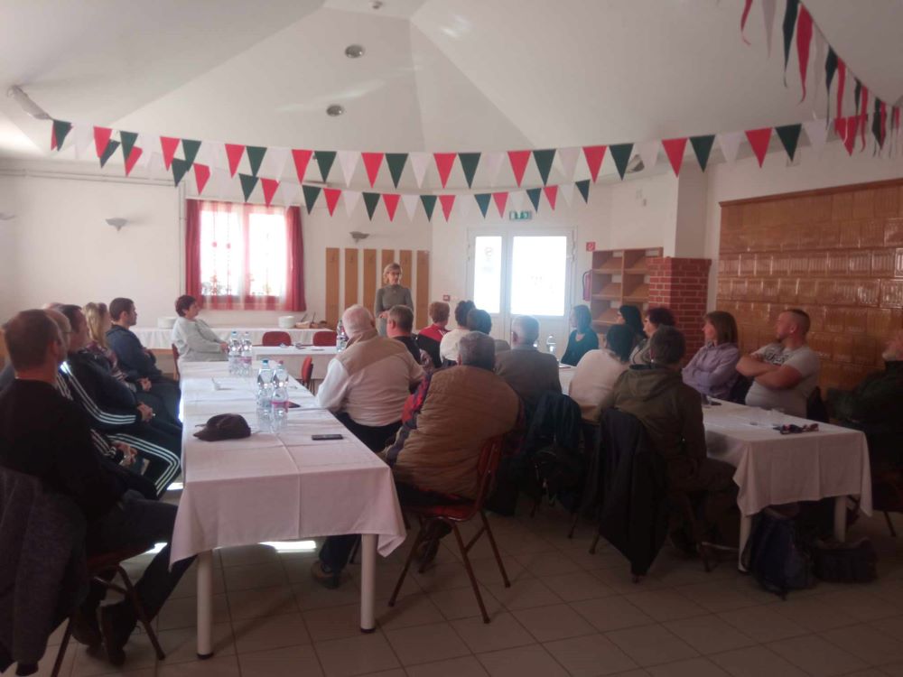 Terepgyakorlaton jártak a falugondnoki képzés résztvevői