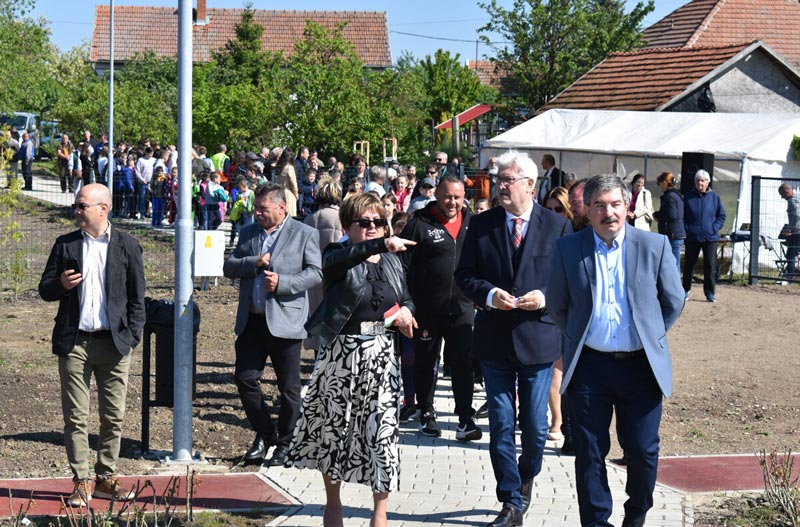 Több fejlesztést is átadtak Magyarhomorogon