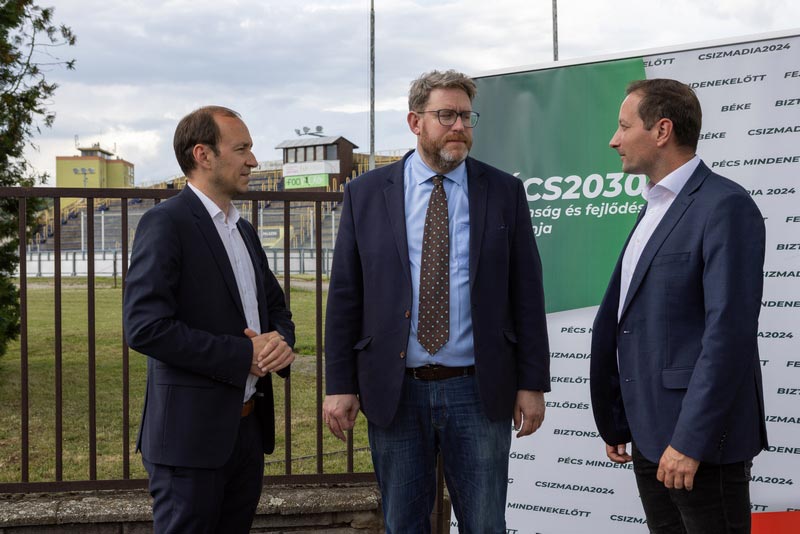 Sportfejlesztésekről tartottak sajtótájékoztatót Pécsett