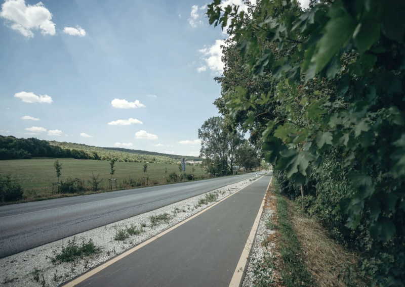 Kerékpáros infrastruktúra bővítés Kistarcsán