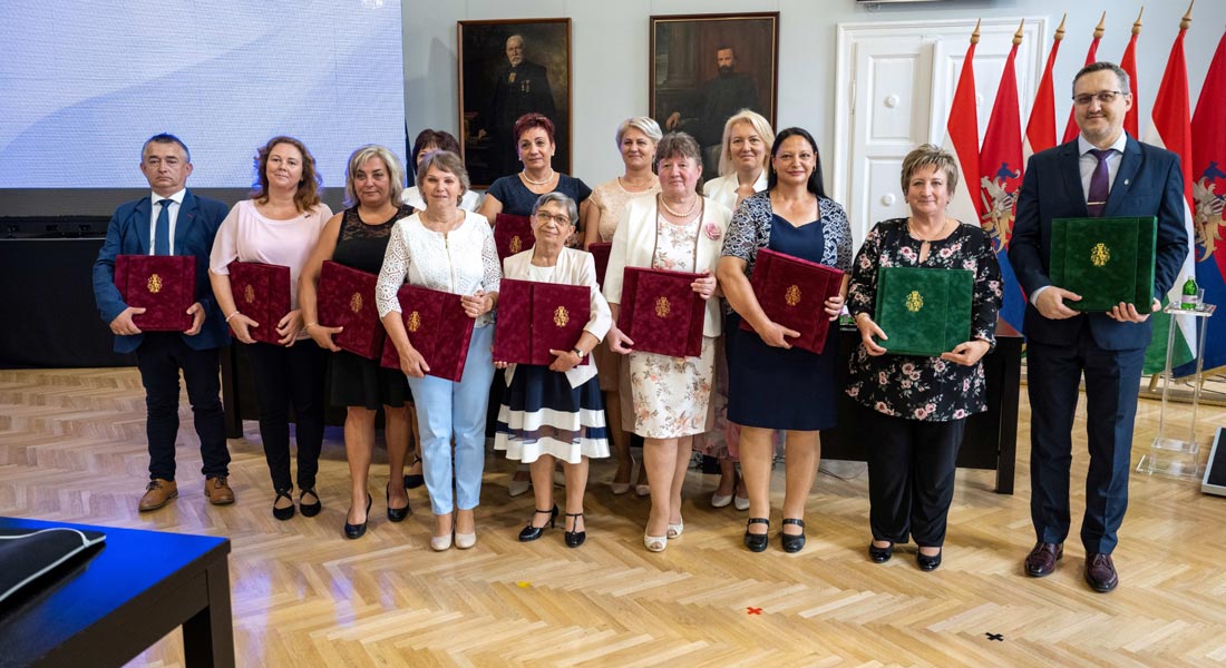 Idén is elismerték az egészségügyben dolgozók áldozatos munkáját