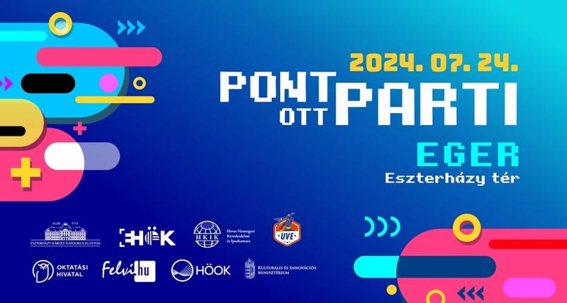 Pont ott parti Egerben