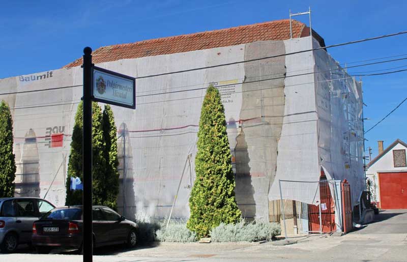 Megújul a hivatal épülete