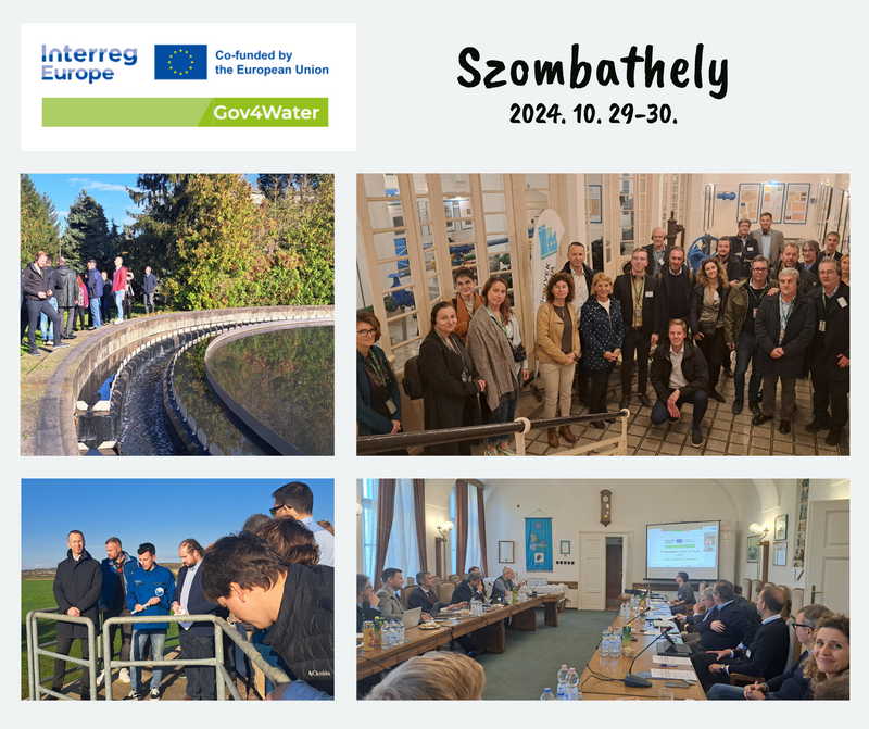 Vas vármegye adott otthont a Gov4Water projekt első tanulmányútjának