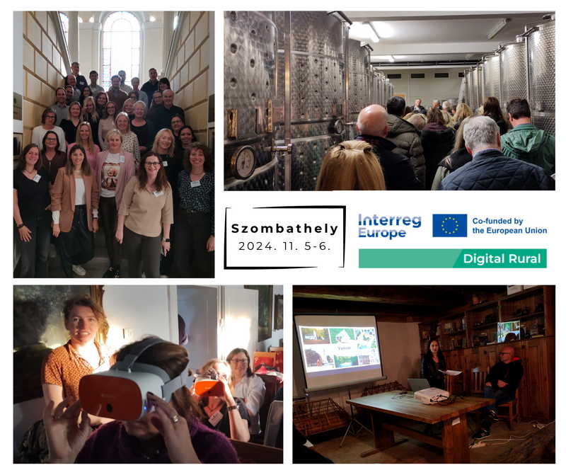 A vidéki digitalizáció fejlesztésére szolgálót nemzetközi tanulmányutat szerveztek Vas vármegyében