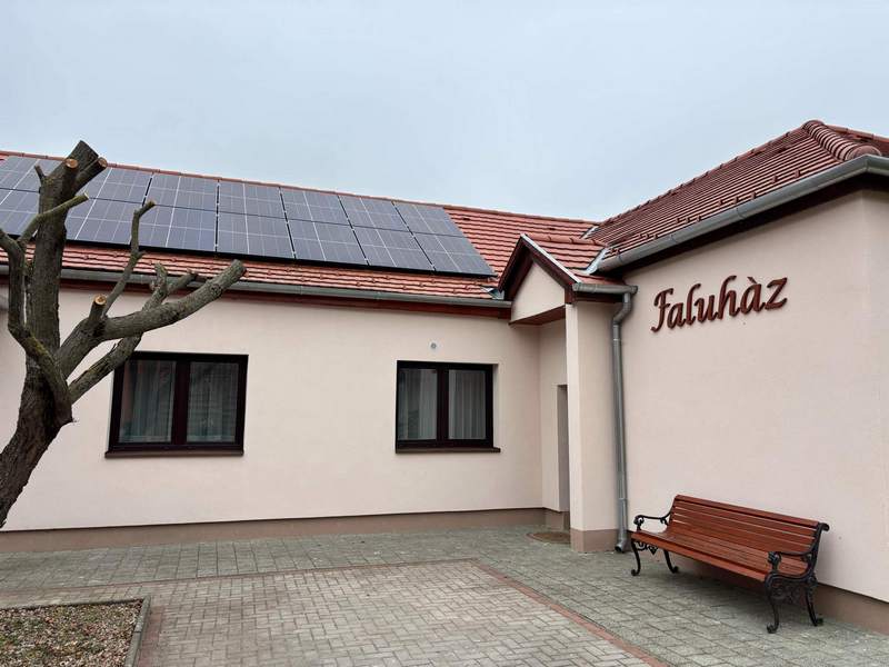 Faluház épület energetikai korszerűsítése