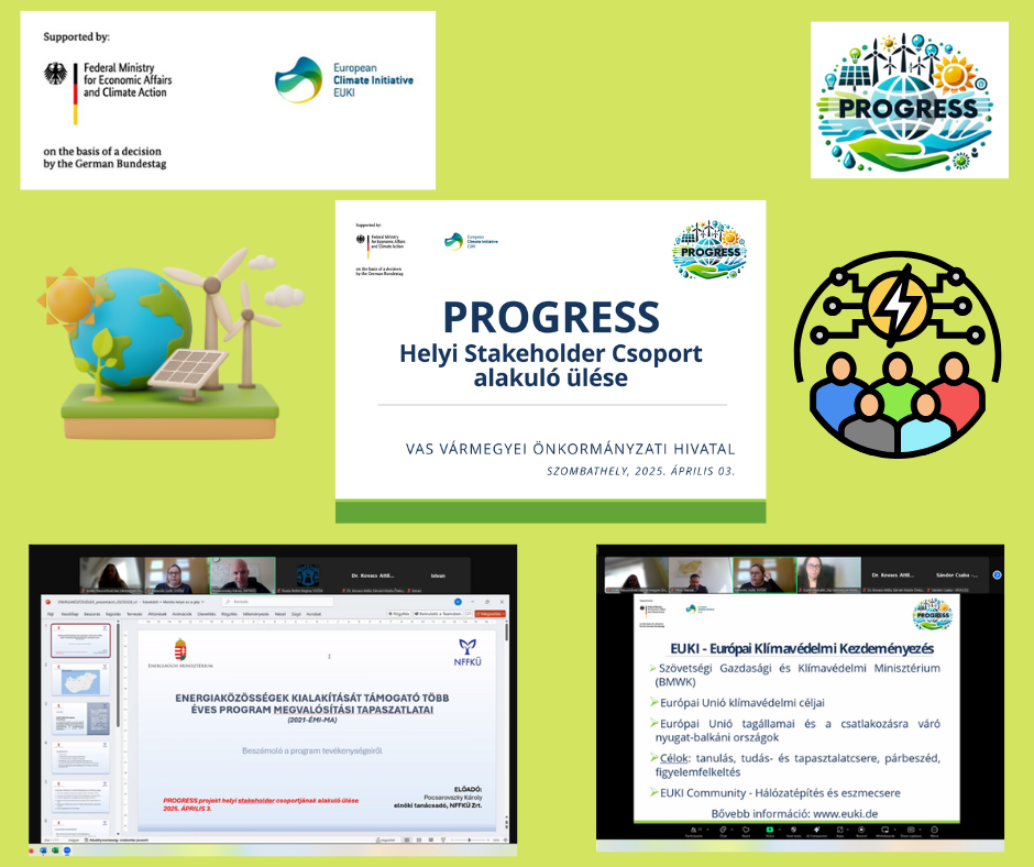 Helyi Stakeholder Csoport létrehozása a PROGRESS projekt keretében
