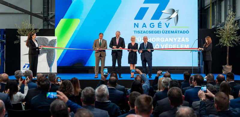 Új lendületet kap a térség – átadták a NAGÉV Kft. új üzemét
