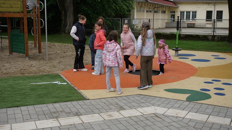 Közösségi terek újultak meg Polgáron a TOP Plusz támogatásával