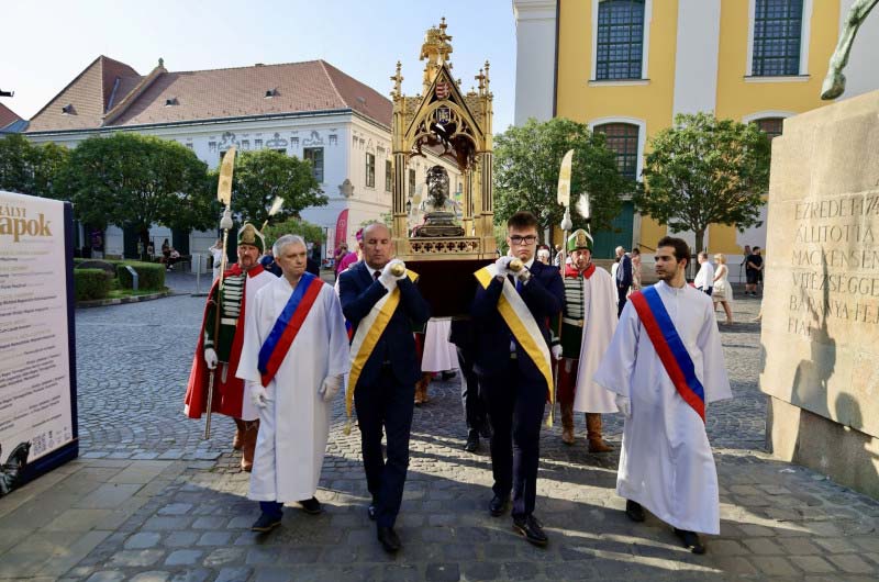 Szent István országfelajánlását ünnepelte a vármegyeszékhely