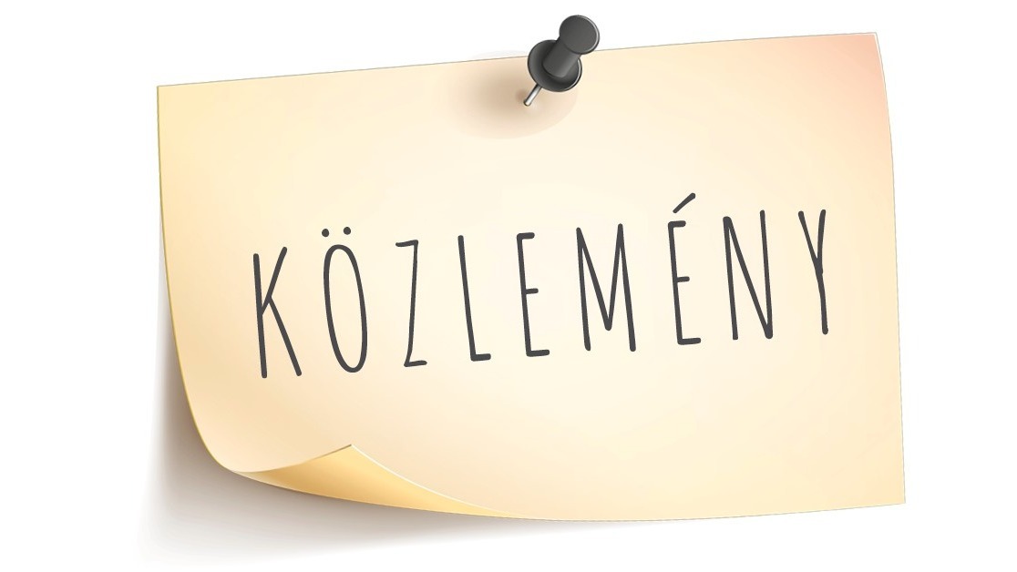 Tájékoztatás intézményi térítési díjakról