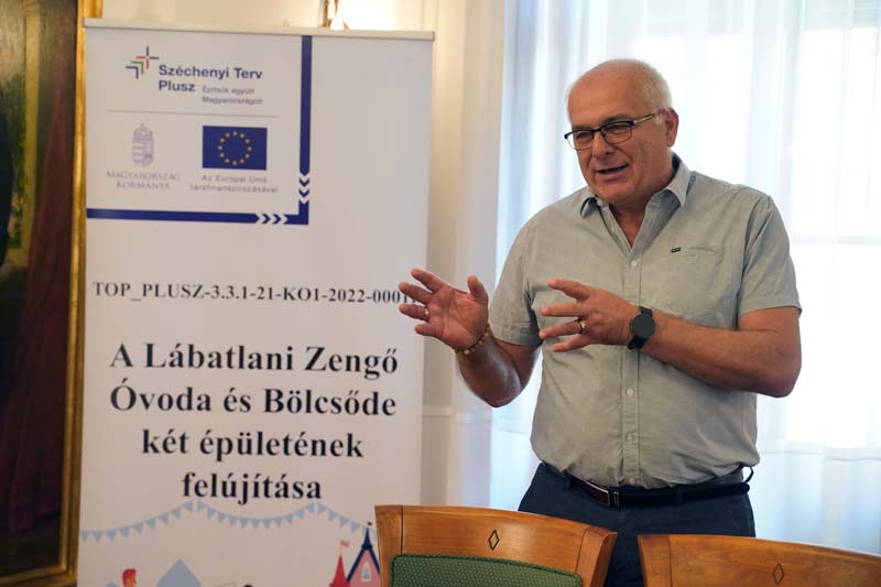 Megújul Lábatlanon a Zengő Óvoda és Bölcsőde