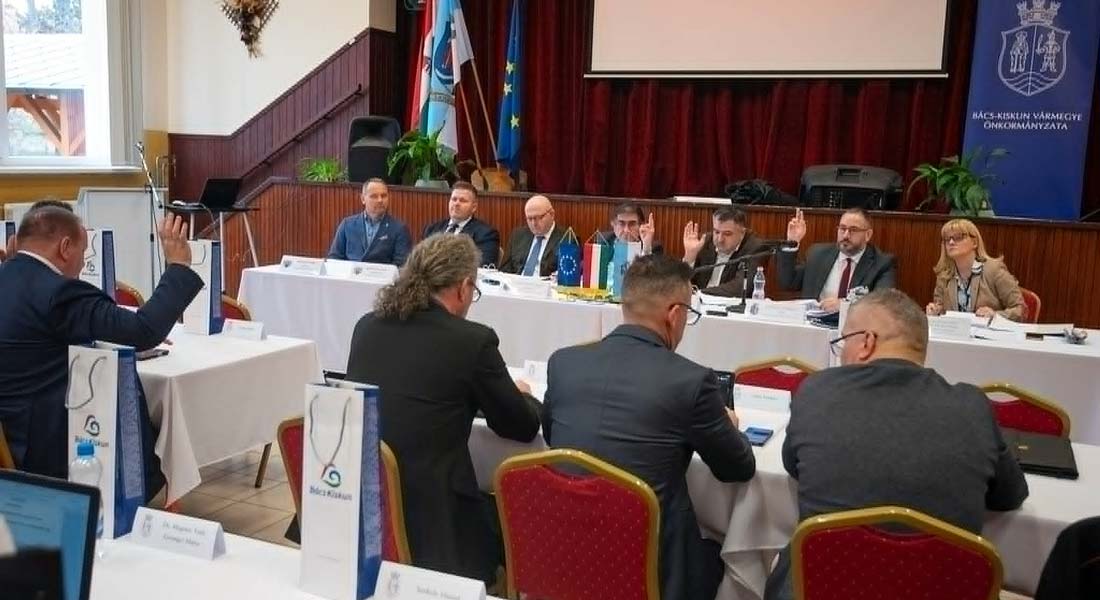 Kisszálláson ülésezett a Bács-Kiskun Vármegyei Közgyűlés